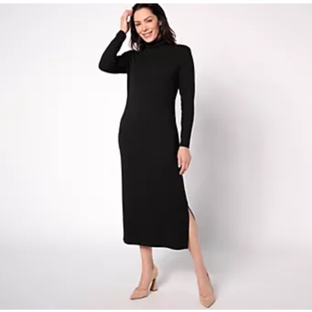 Women with Control Regular Finespun Jersey Tummy Control Midi Dress.
Size XL